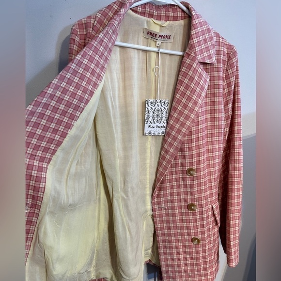 10. Free People Olivia Blazer NWT Size XS - Picture 9 of 14